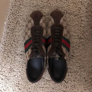 Gucci Vinatge Guccissima Green Red Web AUTHENTIC